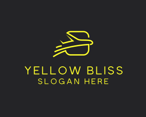 Yellow - Yellow Jet Tours Airplane logo design