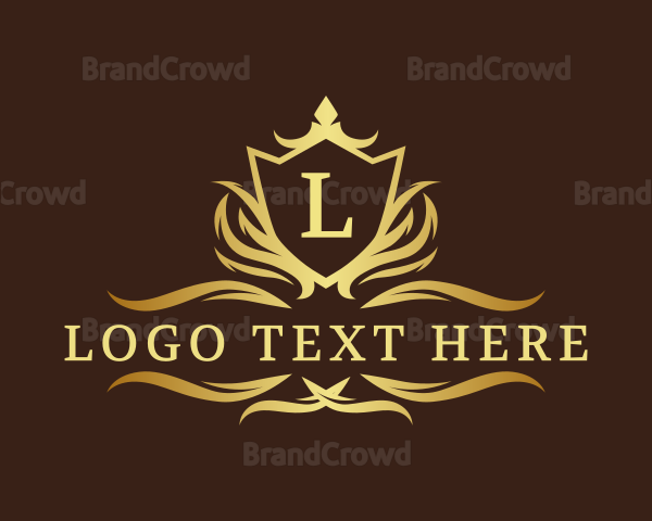 Luxury Premium Crest Shield Logo