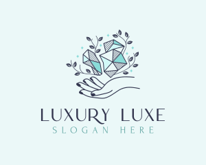 Luxury Gem Astral logo design