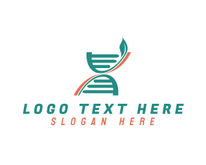 Organism - DNA Leaf Lab logo design