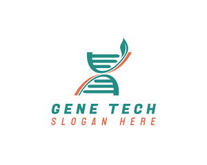 DNA Leaf Lab logo design