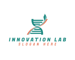 Lab - DNA Leaf Lab logo design