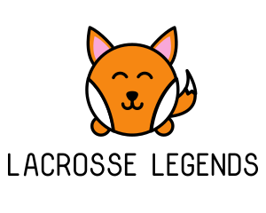 Cute Corgi Dog logo design