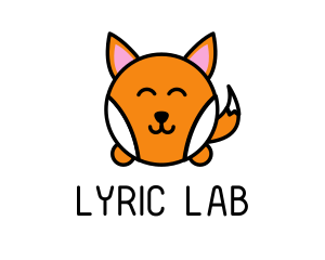 Cute Corgi Dog logo design