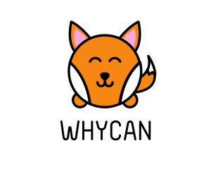 Veterinarian - Cute Corgi Dog logo design