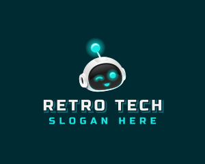 Cyborg Tech Robot Data logo design