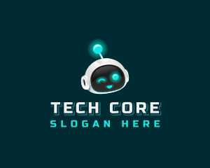 Cyborg Tech Robot Data logo design