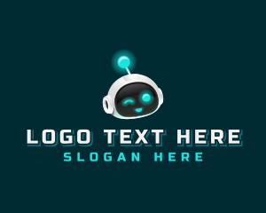 Bot - Cyborg Tech Robot logo design