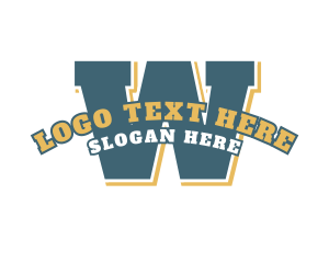 Trainer - University League Varsity logo design