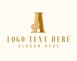 Letter A - Elegant Traditional Lifestyle logo design
