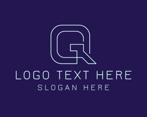 Modern Tech Letter Q Logo