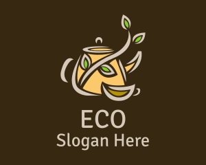 Organic Green Tea  Logo