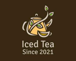 Organic Green Tea  logo design