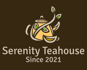 Organic Green Tea  logo design