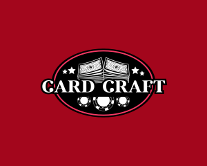 Casino Chips Card logo design
