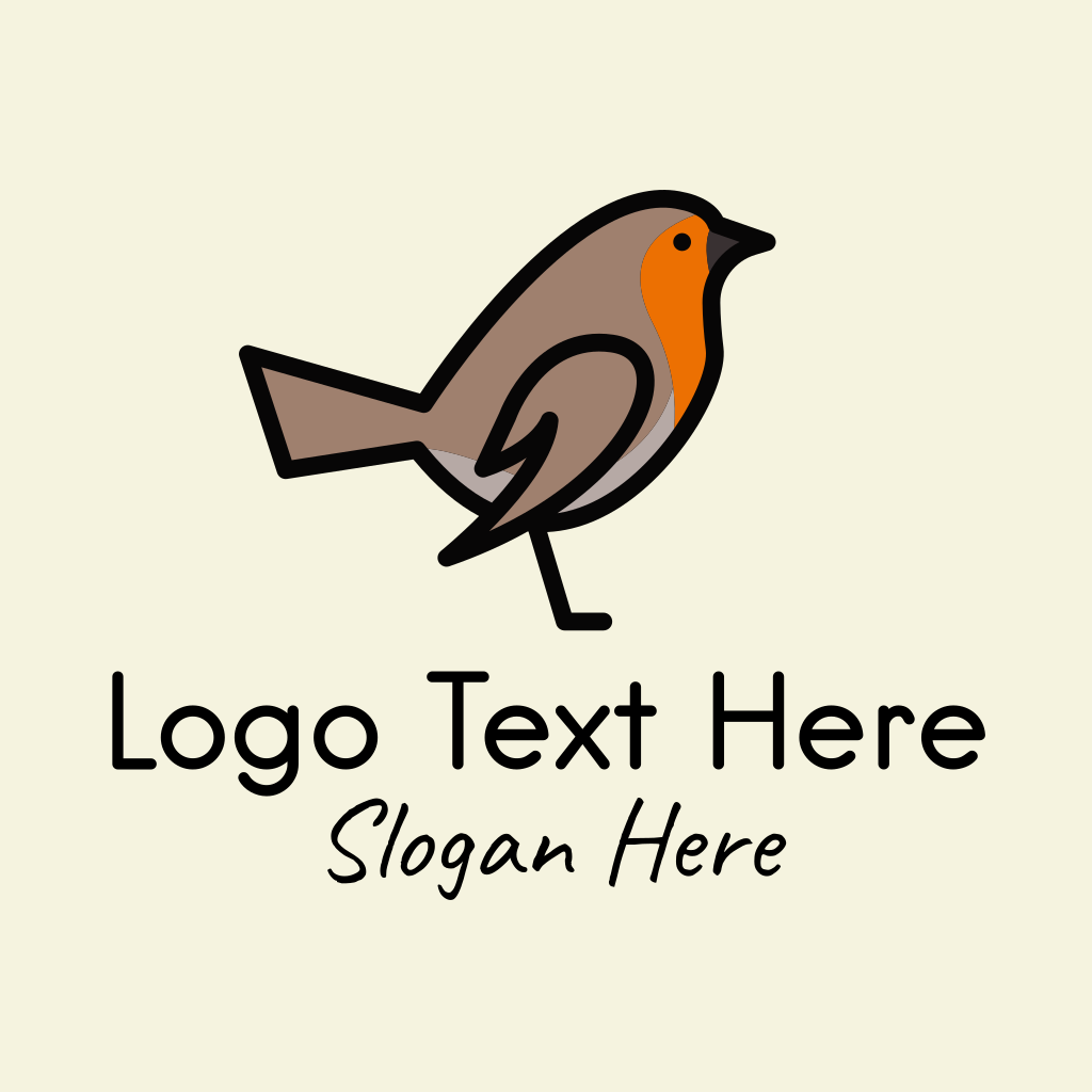 Robin Bird Logo | BrandCrowd Logo Maker