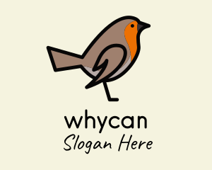 Robin Bird Aviary Logo