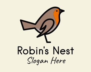 Robin - Robin Bird Aviary logo design