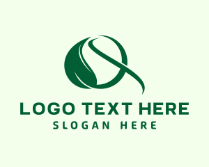 Plantation - Herbal Leaf Letter Q logo design