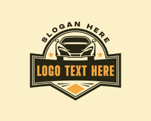 Automotive Car Rideshare logo design