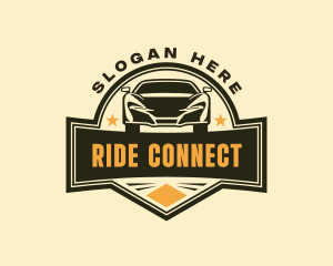 Automotive Car Rideshare logo design