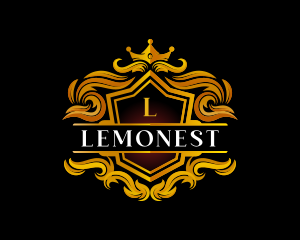 Crown - Crest Luxury Insignia logo design
