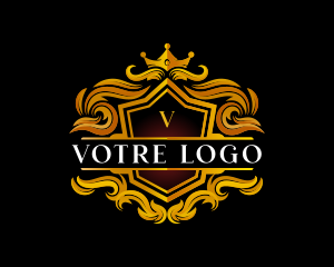 Aristocrat - Crest Luxury Insignia logo design