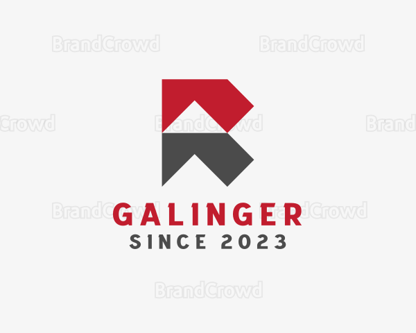Digital Media Advertising Letter B Logo