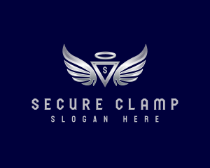 Wing Triangle Security logo design