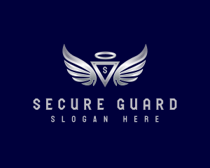 Wing Triangle Security logo design