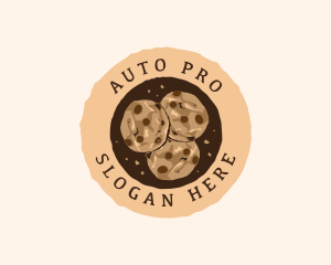 Cookies - Chocolate Cookies Dessert logo design