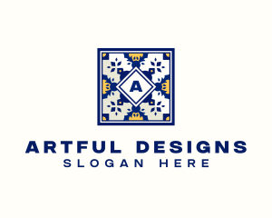 Flooring Tile Decor logo design