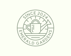 Garden Watering Can logo design