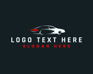 Sports Car - Speed Vehicle Car logo design