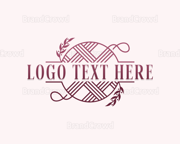 Yarn Crochet Knitting Logo