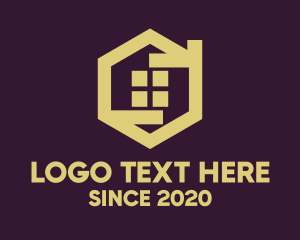 Housing - Hexagon Home Chimney logo design