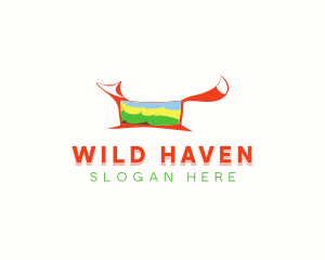 Wild Fox Screen logo design