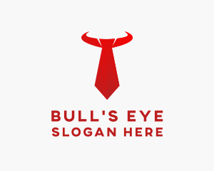 Red Bull Necktie  logo design