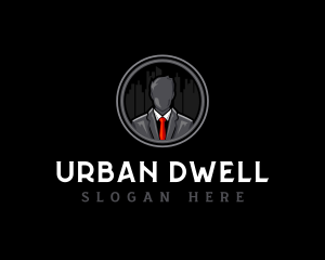 Urban Formal Man logo design