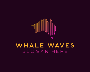 Dj Sound Wave Australia logo design