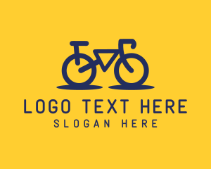 Cycling - Bicycle Arrow Courier logo design