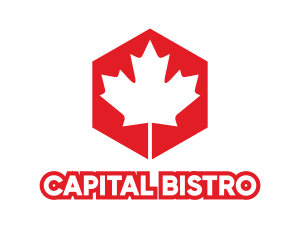 Ottawa - Maple Leaf Hexagon logo design