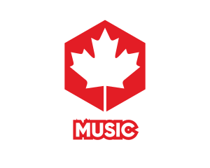 Architecture - Maple Leaf Hexagon logo design