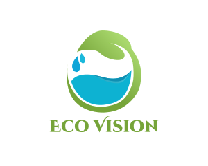 Eco Water logo design