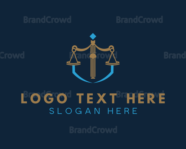 Law Firm Scale Logo