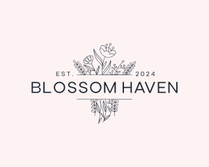 Flower - Minimalist Flower Boutique logo design