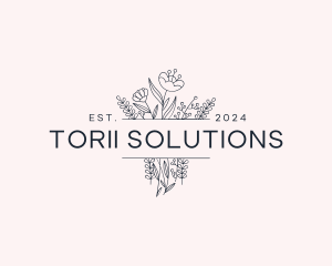 Beauty Flower Boutique logo design