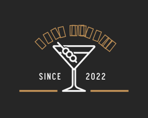 Cocktail Wine Liquor Logo