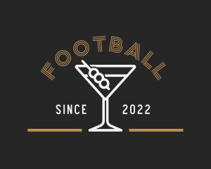 Cocktail Wine Liquor Logo