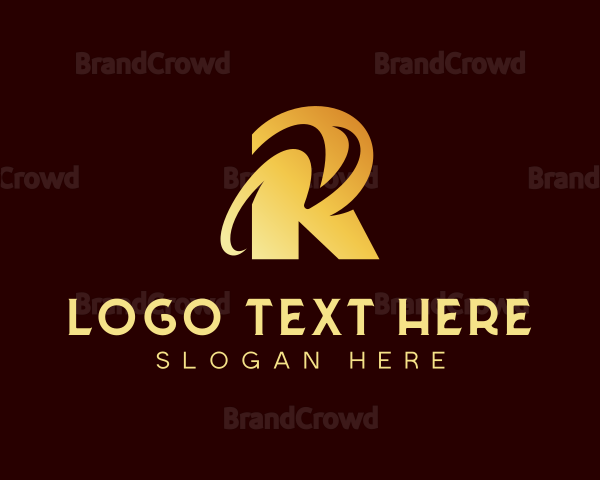 Creative Business Letter R Logo